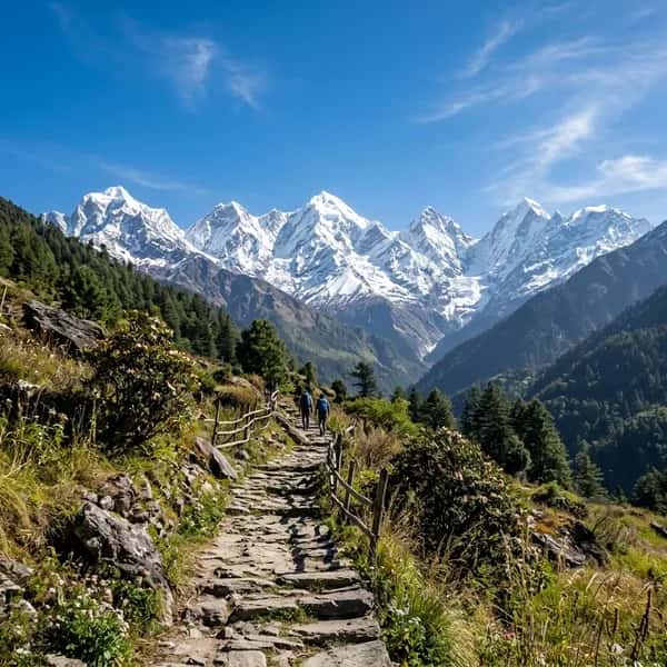 Munsiyari Snow Trail in Uttarakhand