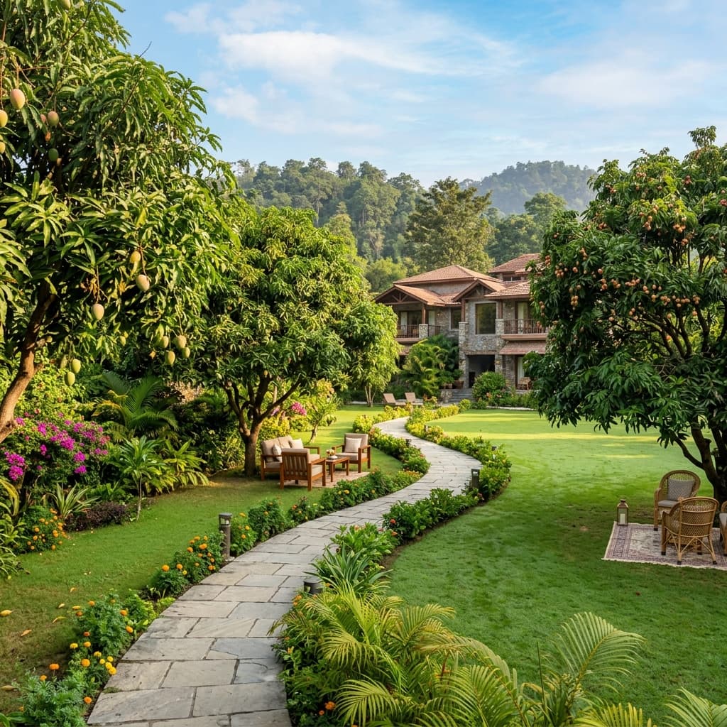 Corbett Tigers n Trees - Dining & Amenities - Gola Holidays
