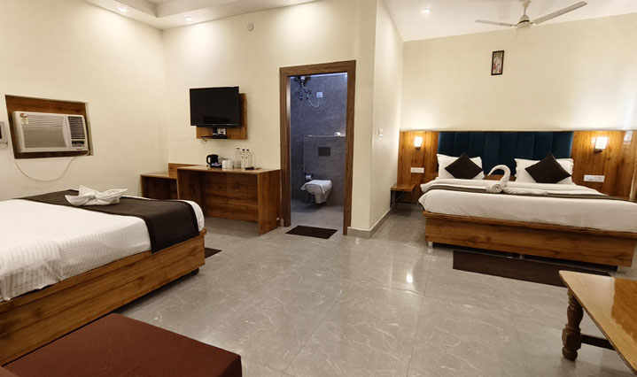 Super Deluxe Family Room with Double Washroom - View 1