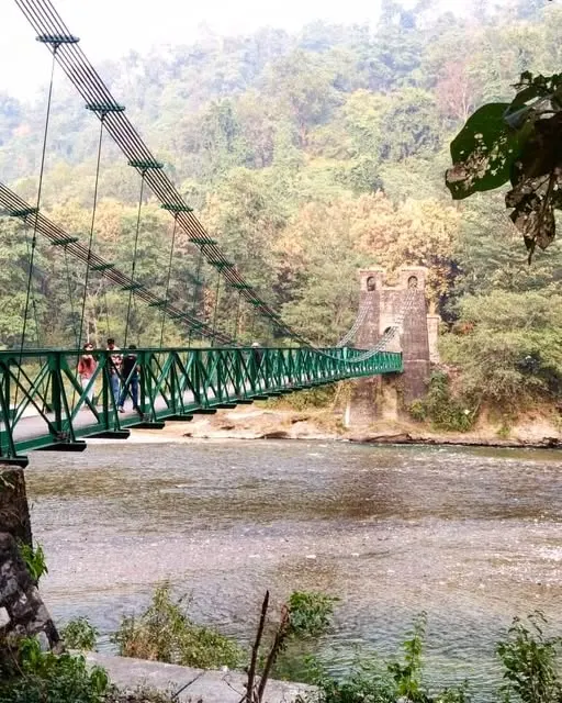 Kosi Suspension Bridge - Places to Visit in Jim Corbett National Park - Gola Holidays - Slide 2
